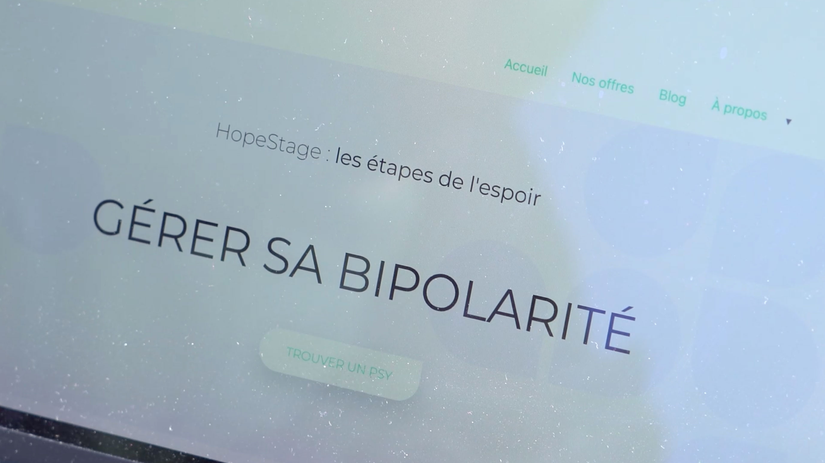 Mieux vivre sa bipolarité avec HOPESTAGE